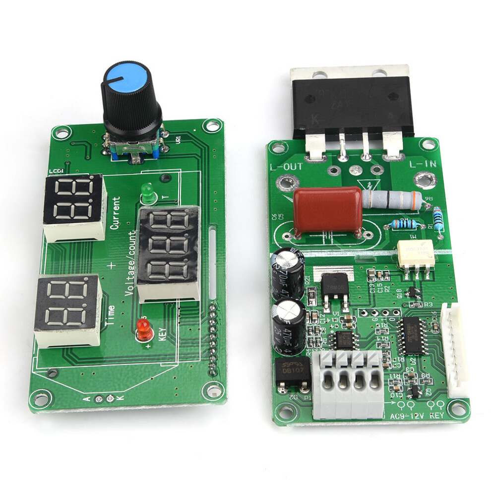 Spot Welder Time Control Module Digital Display Controller Board 100A 7901362594028