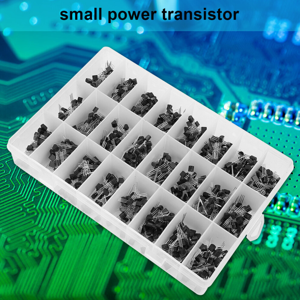 840Pcs Transistor Assortment Npn Pnp Kit 92 Varieties For Diy Electronics Work 7901362594301