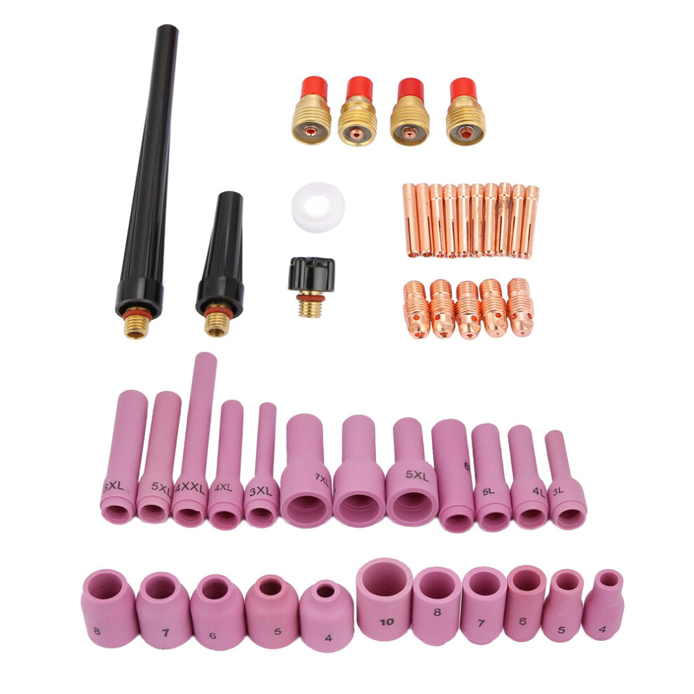 Tig Welding Torch Supplies 46Pcs/Set Wp-9/20/25 Series High-Quality Consumables 5081362594104