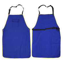 Durable Flame Retardant Welding Apron, Fire Resistant, Blue, 91*58cm