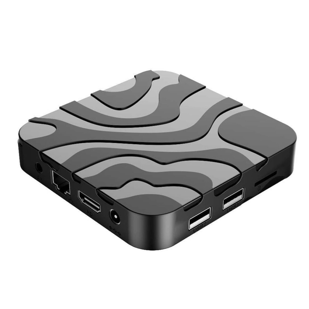 Android Tv Box 12.0 4Gb Ram 32Gb Rom Allwinner H618 Quad Core 5G + 2.4G Dual Wifi Hdr10/6K 3D/Bt4.0/H.265/4K Output Smart Tv Box 9339159317853