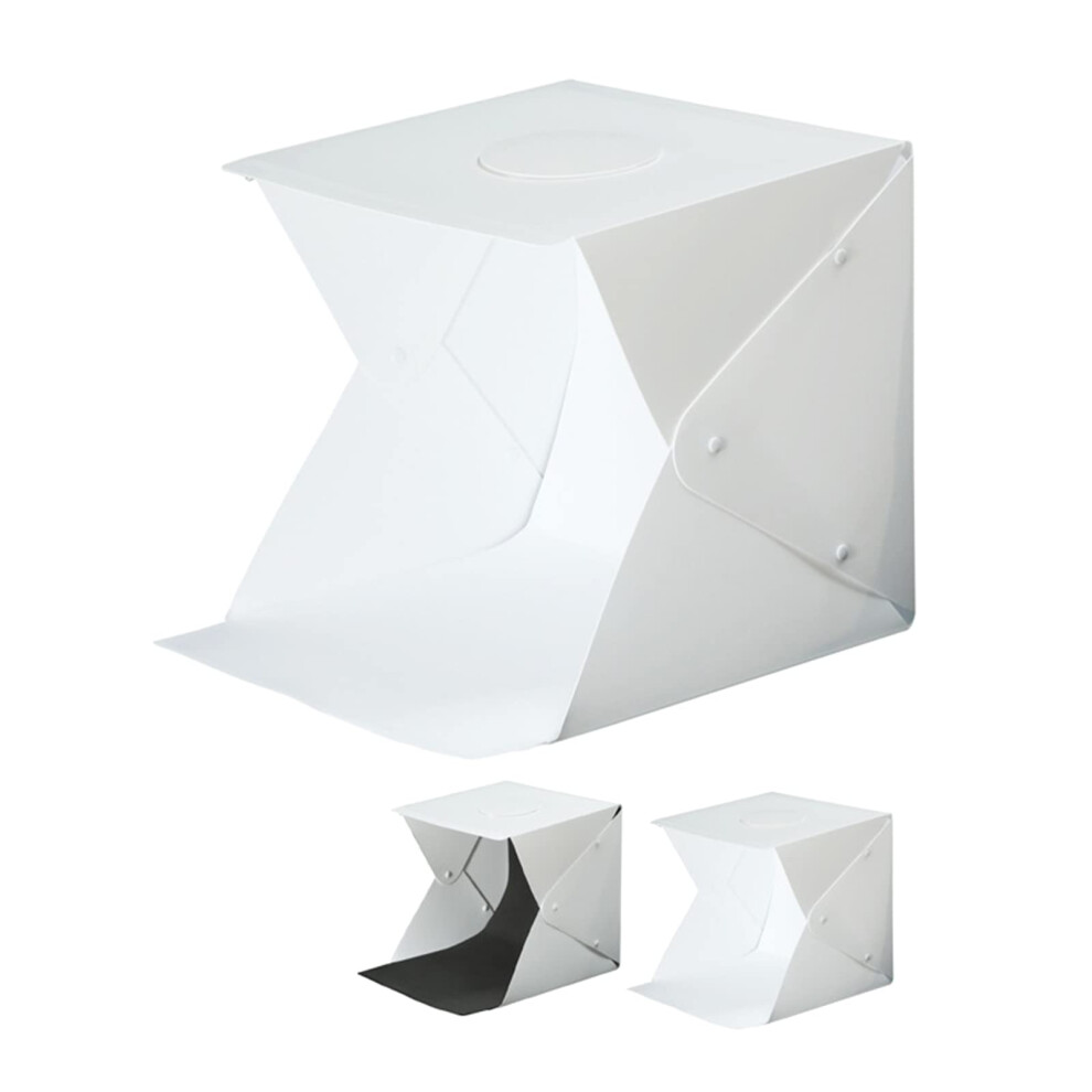 Folding Box 30Cm Portable Photography Photo Studio Tent Led Softbox Kit 2 S 2 Color Bac Light 9067246830304