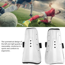 Football Shin Pads Adult & Child Leg Guards for Soccer White Adjustable Fit