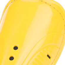 Erwachsenen- und Kinder-Fußball-Schienbeinschoner Beinschutz Gelb 18x9,3x5cm