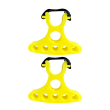 2Pcs Portable Bicycles Repair Handlebars Bracket Clip On Bike Stand Stabilizer Maintenance Handle Holder Clip On Stand Stabilizer Yellow