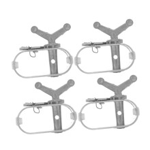 4pcs Heavy Duty Wire Winch Tightener Outdoor Cable Tensioner for Fencing and Pool Covers Sturdy Wire Fastener Tool for Secure
