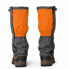 Orange Climbing Gaiters - Waterproof Tear-Resistant & Secure Fit
