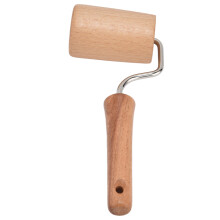 Multifunktionales Nudelholz aus Holz, T-förmiger Teigroller für hochwertiges Material und gleichmäßige Teigdicke, Küchenutensil aus Buchenholz