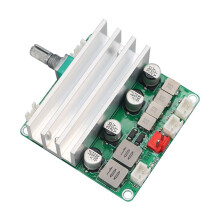Digital Audio Power Amplifier Board 2.1 Channel 2X50W&100W 12V-24V Home Theater DIY Amplifier Module with AndTreble