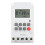 110V Digitaler programmierbarer Zeitschaltaktor mit großem Display, Weiß, 5,5*4,3*10cm 8
