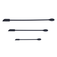 Make-up-Spatel für Kosmetik und Küche, nutzt jeden Tropfen dank multifunktionaler Mini-Klinge, lebensmittelechtes Silikon, ergonomisches Design,