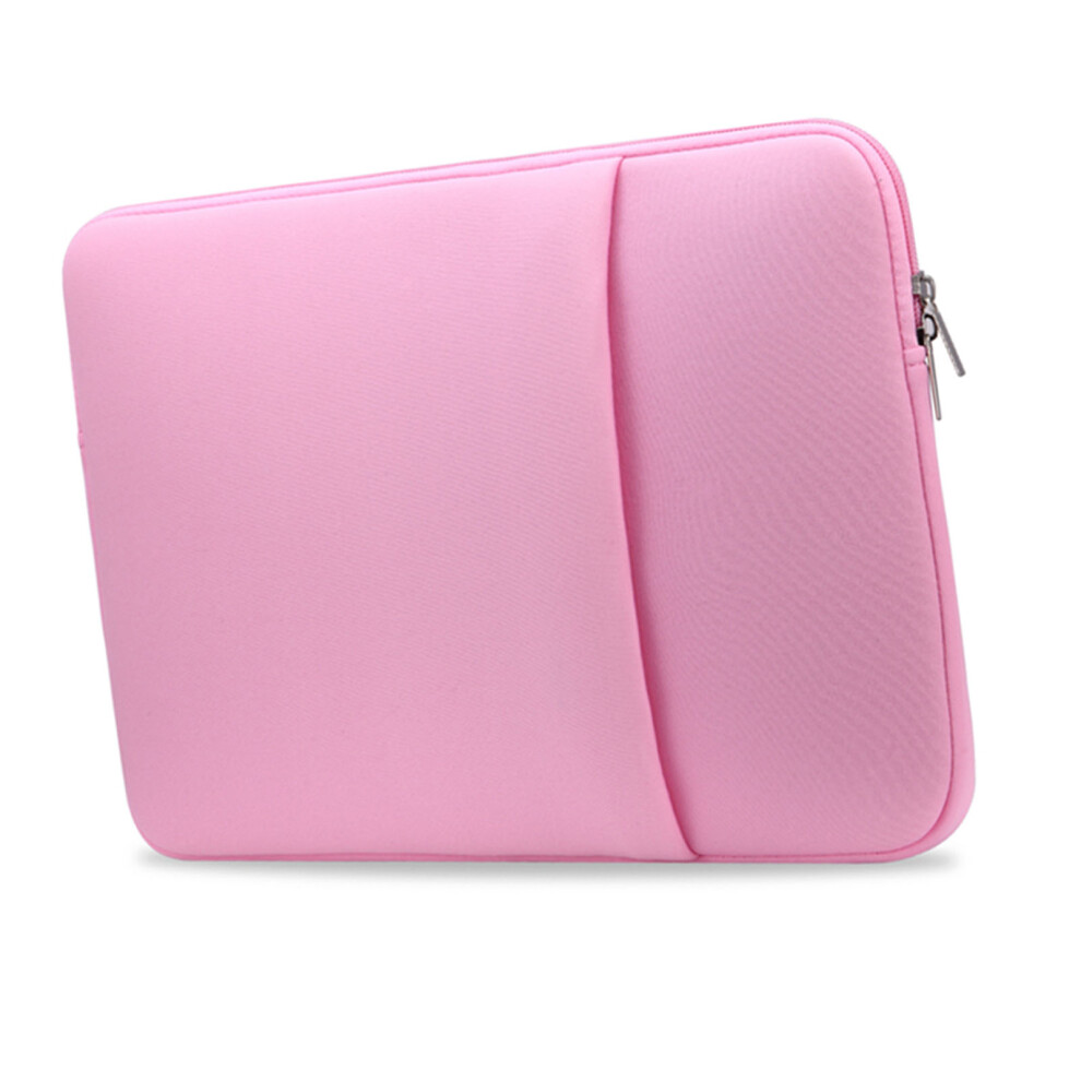 14'' Laptop Sleeve B2015 Soft Zipper Pouch For Ultrabook & Macbook Air/Pro Pink 7611362598321