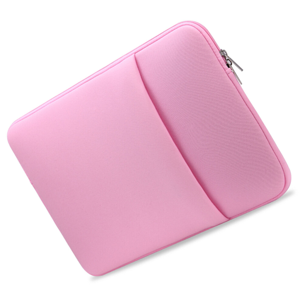Slim B2015 13'' Laptop Bag In Soft Zipper Pouch For Ultrabooks Pink 5091362598378