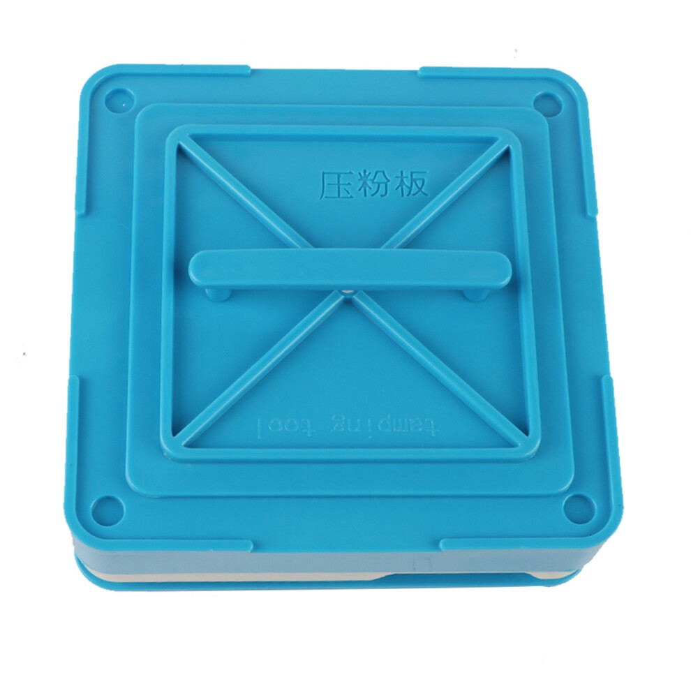 Blue 100 Holes Capsule Filler Kit With Powder Spreader Plates,