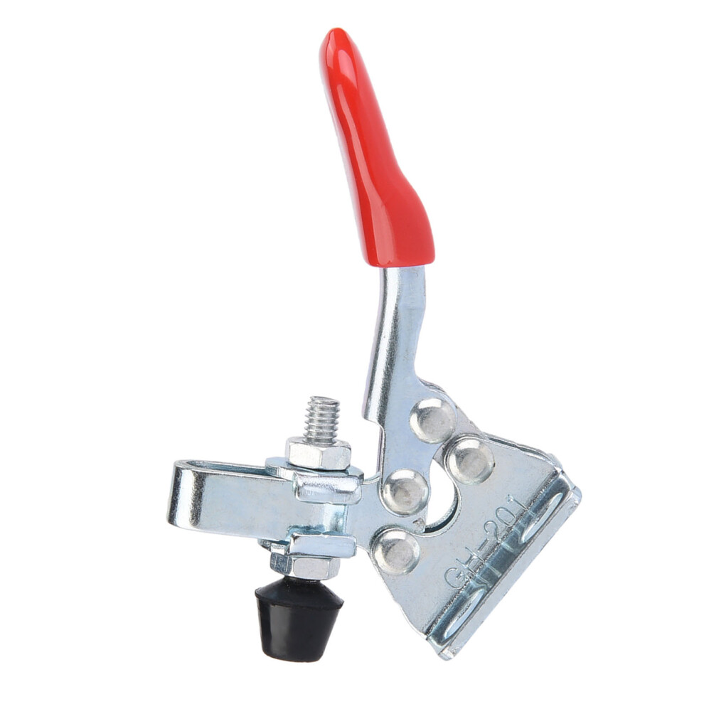 5Pcs Iron Galvanized Toggle Clamp 27Kg Capacity, Model Gh-201 6951362599760