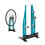 Bicycle Repair Stand, Professional Bicycle Wheel Alignment Stand, Adjustable Width, Bicycle Wheel Alignment Repair Tool 1