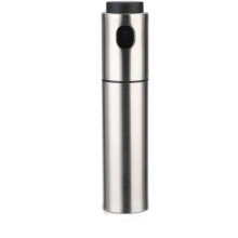 Spruzzatore d'olio con testina antiscivolo, bottiglia per condimenti da cucina in acciaio inossidabile con ugello antiscivolo per una cucina sana,