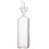 Ξίδι Cruet & Oil Drizzler, Υγιεινό Υλικό για Ασφαλές & Υγιεινό Μαγείρεμα, Διαφανές Γυάλινο 1