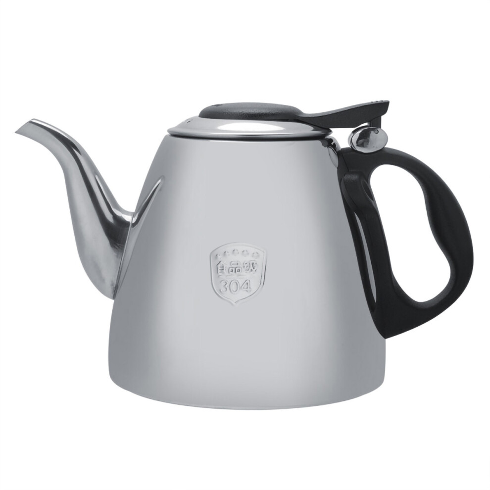 1.2L Stovetop Stainless Steel Teapot, Uniform Heating & Safety Heat Resistant Materials, Ergonomic Silicone Handle for Comfortable Grip, Ample Boiling-image-OPC-PN2VTPW-NEW