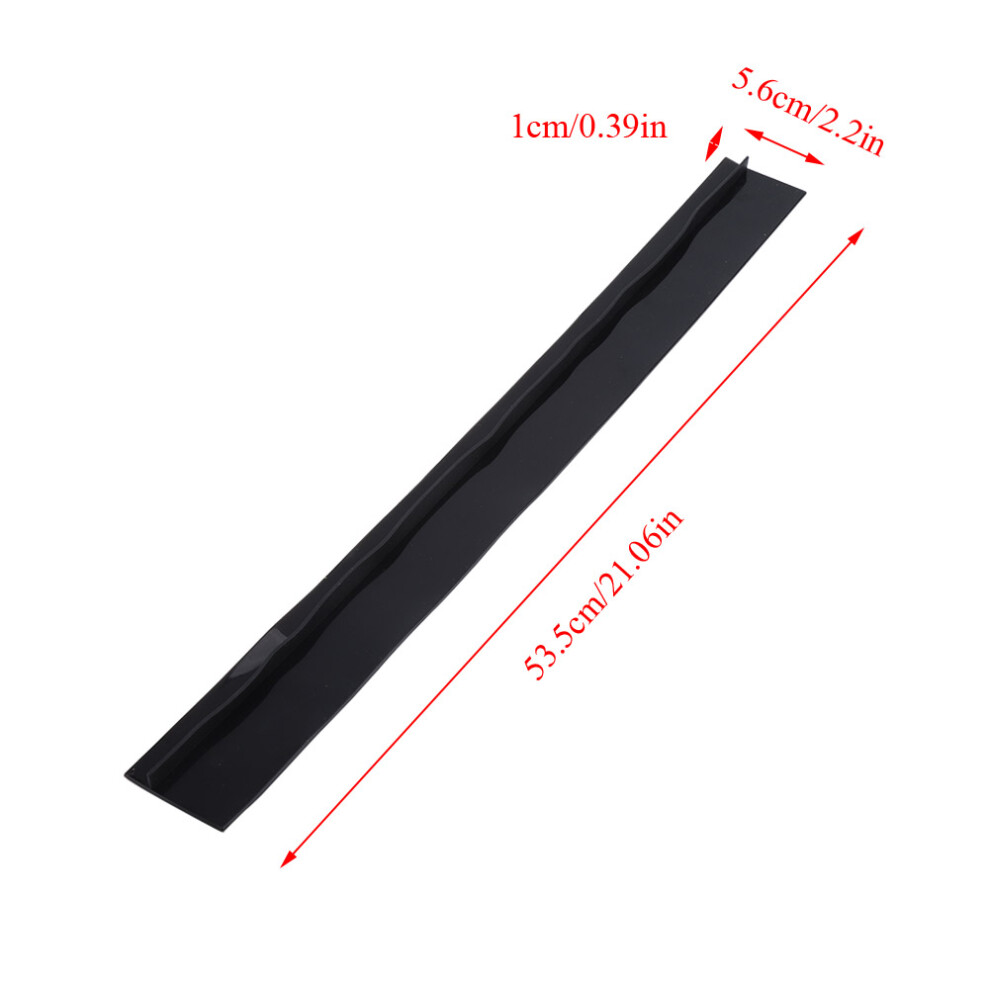 Kitchen Silicone Gap Strip Oil Resistant Stove Counter Seal Cover 1Pc Black 4941362603613