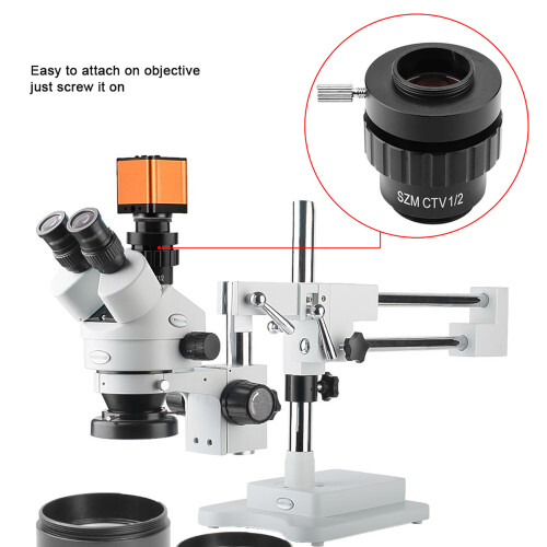 0,5X C-Mount Objektiv für Digitalkamera, 28mm Gewinde 2