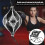 Leder-Speedball für Boxtraining, 41 cm, Schwarz 9