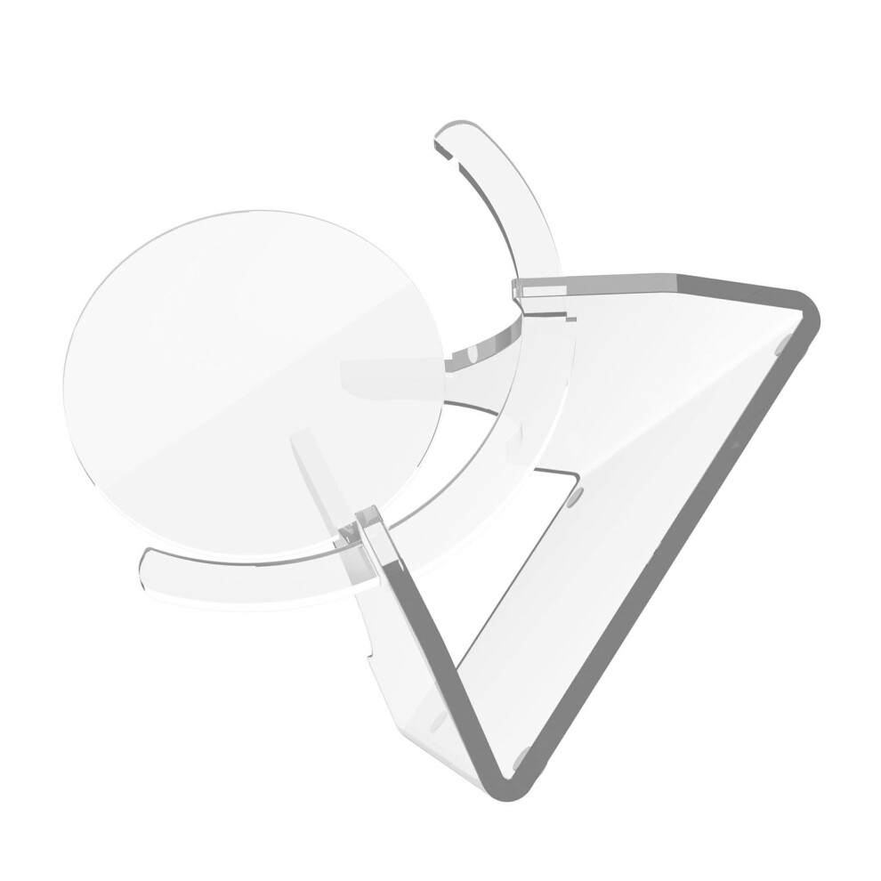 Acrylic Desktop Stand For Nest Speakers With Antislip Base And Cable Management For Nest Storage Stand Transparent 9105992171163
