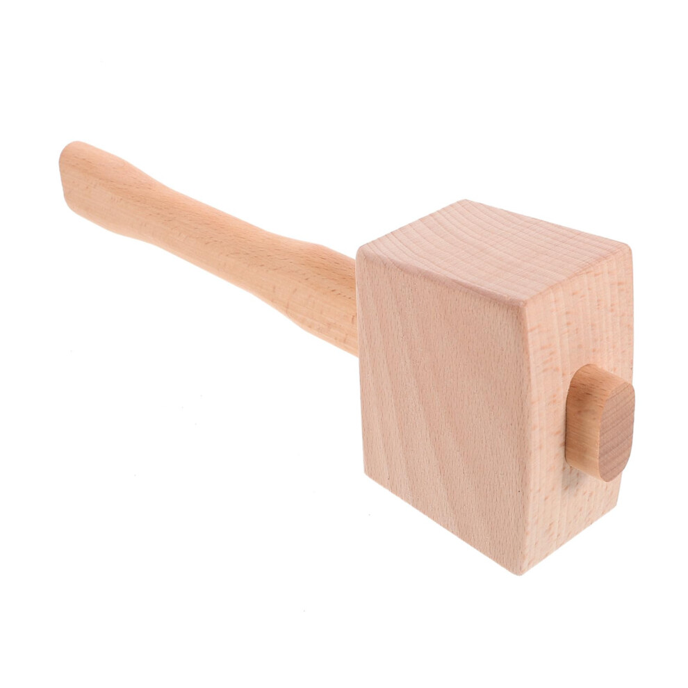 Wooden Mallet Heavy Duty Woodworking Hammer with Ergonomic Beech Handle for Carpenter Crafting Hand Tool for Precise Woodworking and Camping Use-image-OPC-PN2VV79-NEW
