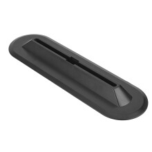 Universelle schwarze PVC-Boardfinnenbox, 35x10cm, langlebig und robust