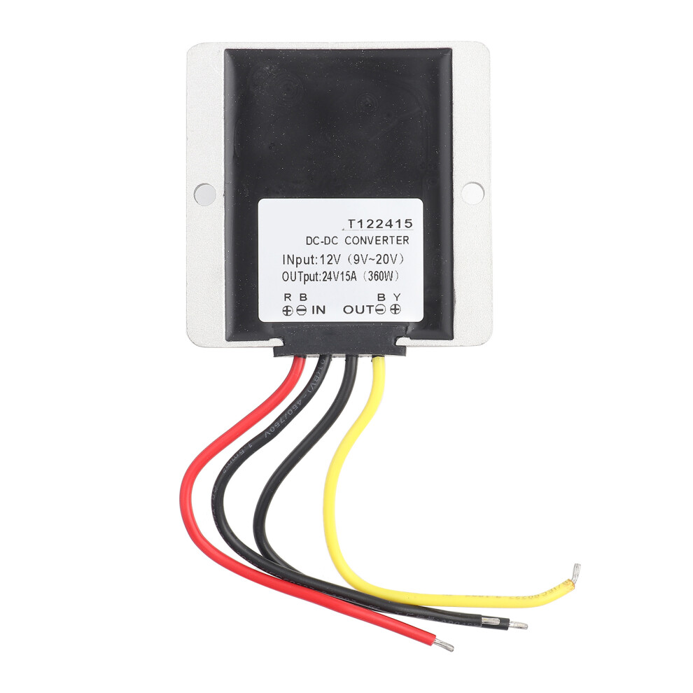 Durable 15A 360W Dc Converter 12V To 24V - Overcurrent & Overvoltage Protection 3211362605438