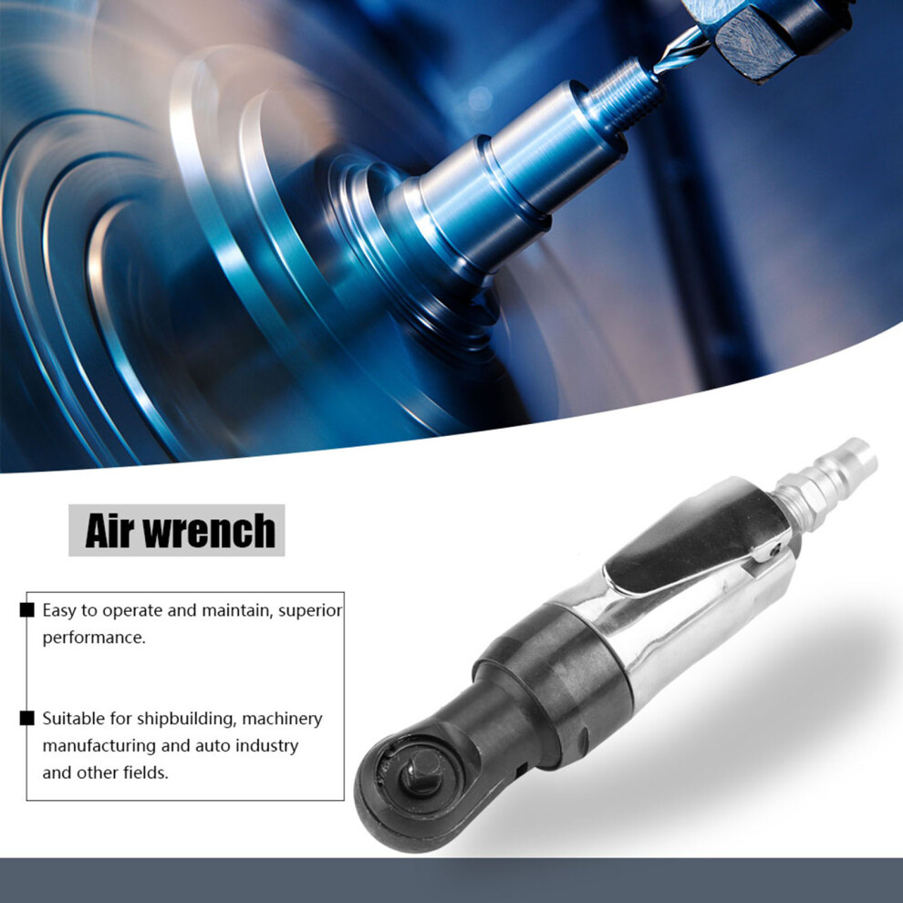 Professional 3/8" Drive Pneumatic Ratchet Wrench For Tight Spaces 7681362605756