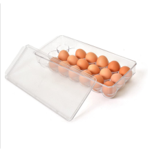 Mühelose Aufbewahrung von Eiern im Kühlschrank, klare Sicht und geruchsneutraler, BPA-freier Kunststoff optimieren Ihre Kühlschrankorganisation.