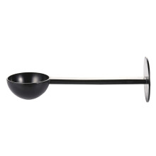 Kaffeemesslöffel mit Tamper, 2-in-1-Kaffeelöffel mit doppelseitigem Design für Espressopulver und Mokkakanne, Multifunktionslöffel für