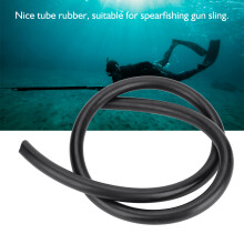 3mm x 16mm Latex Spearfishing Rubber Tube 1 Meter Black