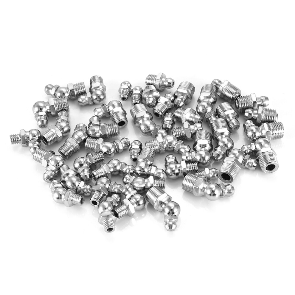 45Pcs Metal Brass Zerk Grease Nipple Fitting Kit M6/M8/M10âDurable & High-Temperature 8701362607235