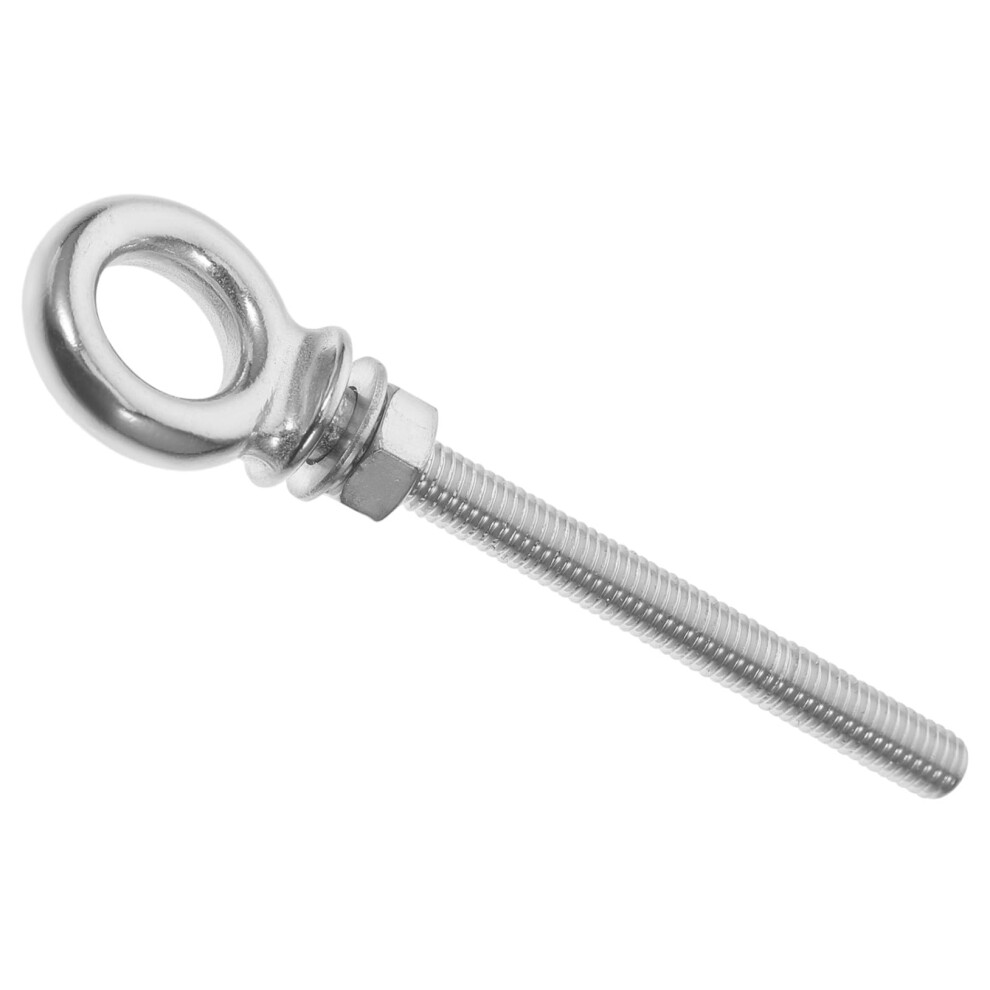 Stainless Steel Eye Bolts With Nut And Washer Corrosion-Resistant Long Lifting Ring Screw Hook Bolt For Outdoor And Industrial Use 9339159319673