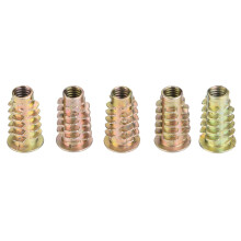 High Quality M6 Zinc Alloy Hex Nuts 50Pcs for Wood Furniture Projects