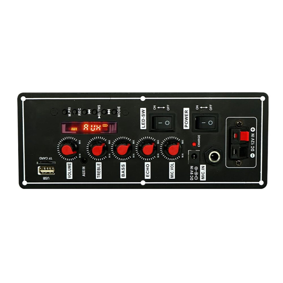 20W Bluetooth Audio Decoder Amplifier Board 7.4V MP3 Subwoofer Microphone Amp Car Music Lossless Heavy Sound-image-OPC-PN2VWJ8-NEW