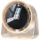 Circulating Mini Wallmounted Display Digital Twoinone Fan Desktop Small Fan (BEIGE 100 SPEED) 4