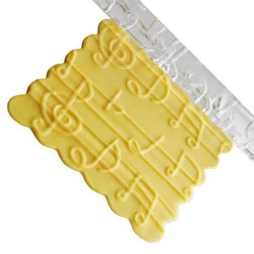 28 Patterned Acrylic Rolling Pin for Perfect DIY Cake Decoration 2