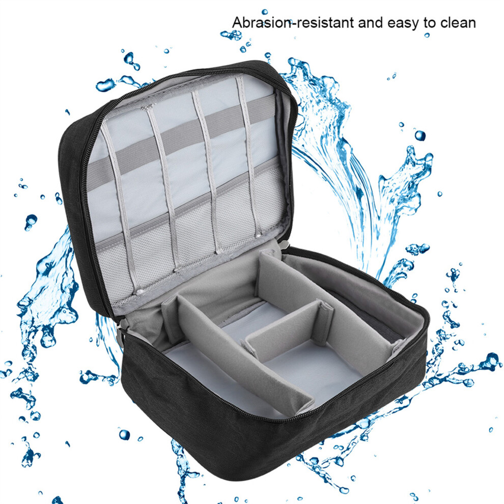 Heavy Duty Canvas Toolbox With Removable Trays And Lockable Latches For Tools 3291362610359