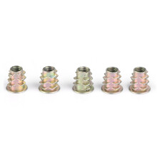 M4 M5 Zinc Alloy Inside Hex Socket Nuts for Wood Furniture 10mm Pack of 100