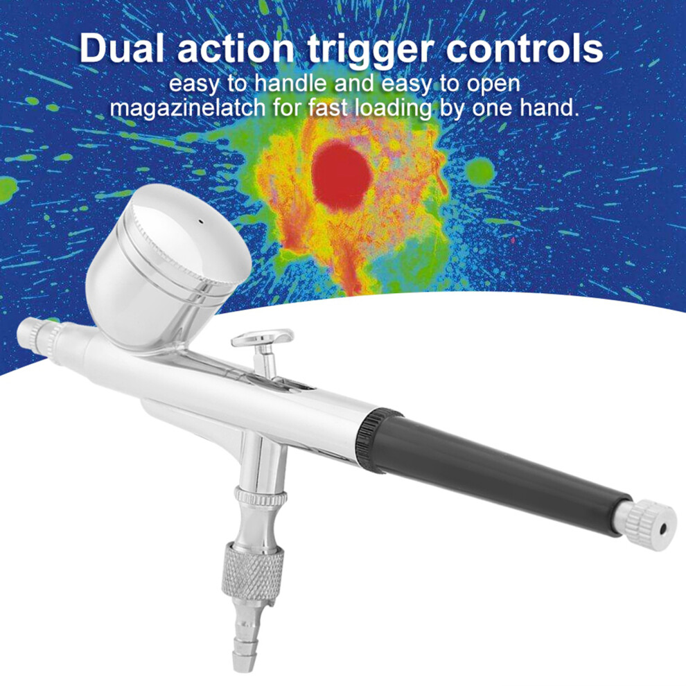 G-130 Gravity Feed Dual Action Airbrush Kit 0.3Mm, 7Cc, 15-50 Psi 7601362610321