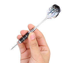 153mm Dart-Set aus Edelstahl mit Flights – Professionell, 3 Stück