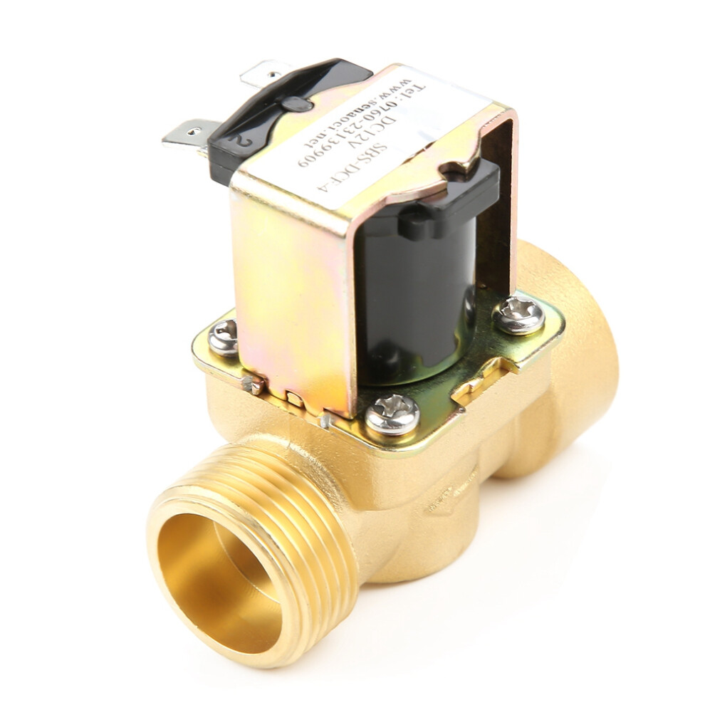Brass Dn20 G3/4 Electric Solenoid Valve, Normally Closed, 0.02-0.8 Mpa 6921362610802