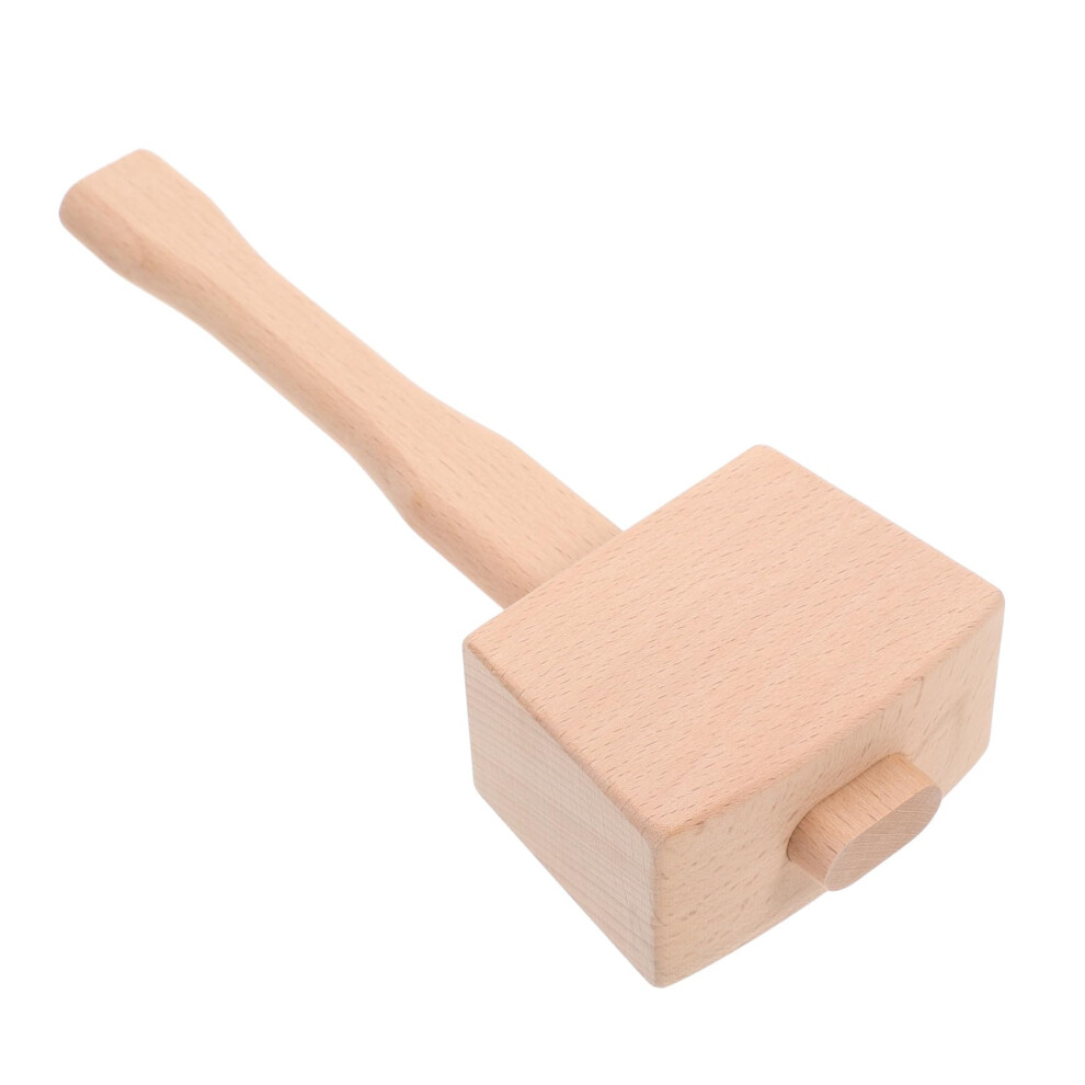 Small Wooden Mallet Hammer For Woodworking And Jewelry Crafting Compact Sturdy Wood Tool With Smooth Grip Diy Leathercraft And Wood Working Accessory 9339159320297