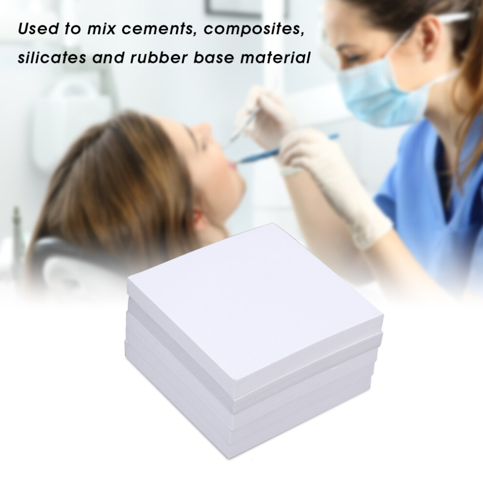 250 Sheets Disposable 2 Side Dental Mixing Paper 51X51mm For Cements 6901362611801