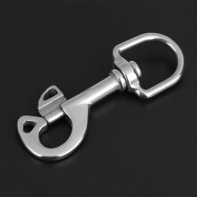 Durable 95mm Stainless Steel Hook Swivel Snap Bolt Kit for Underwater Diving