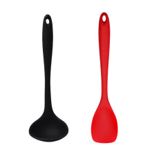Set de ustensile de gătit din silicon, ustensile rezistente la căldură pentru vase de gătit antiaderente, design ergonomic care asigură o