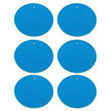 Inspirierende Silikon-Untersetzermatte mit Wellenmuster, hitzebeständig, flexibel und langlebig, für alle Tischarten geeignet